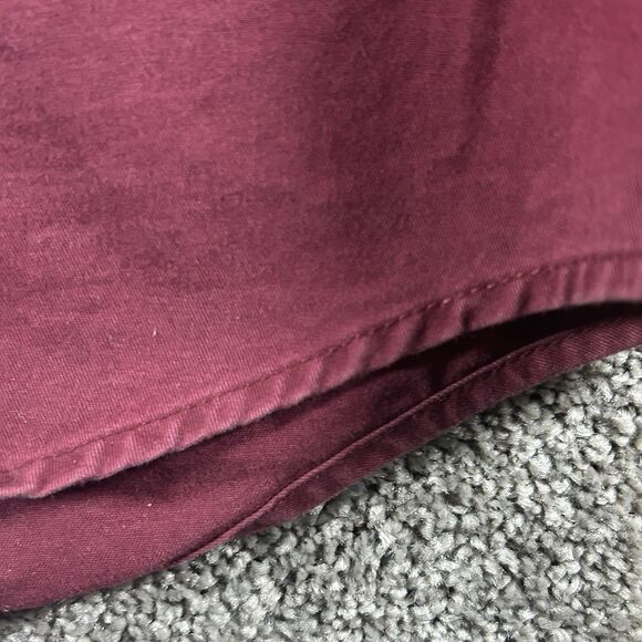 Eddie Bauer Shirt Mens XXL Red Long Sleeve Button Up Utility Outdoor Barn Chore - Picture 7 of 15